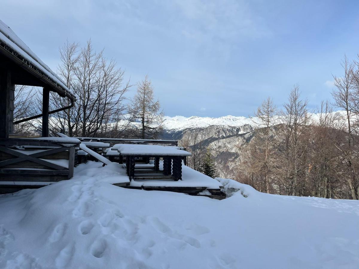 Chalet Burja At Vogel Mountain - Cable Car Access Or Hiking - Not Reachable With Car Bohinj Exterior foto