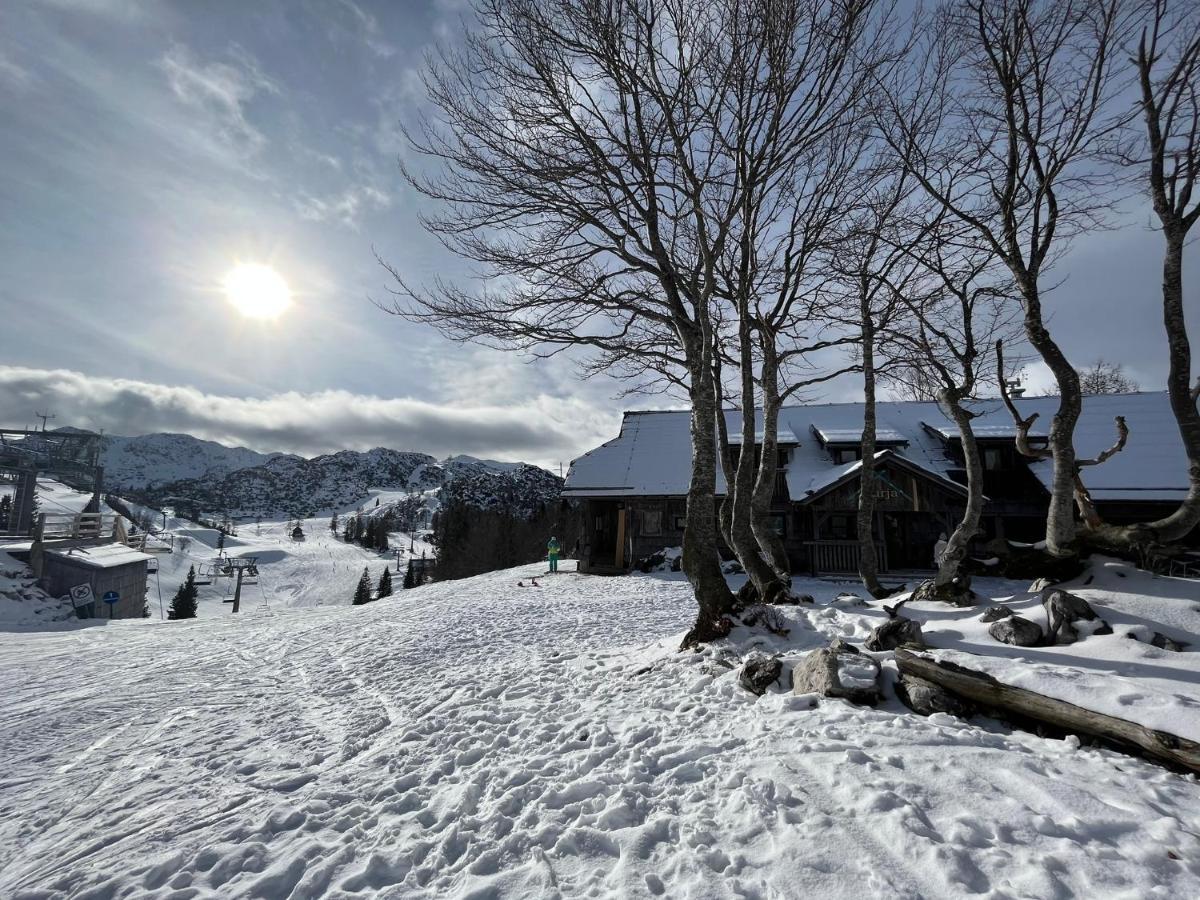Chalet Burja At Vogel Mountain - Cable Car Access Or Hiking - Not Reachable With Car Bohinj Exterior foto