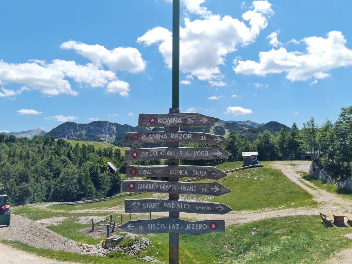 Chalet Burja At Vogel Mountain - Cable Car Access Or Hiking - Not Reachable With Car Bohinj Exterior foto
